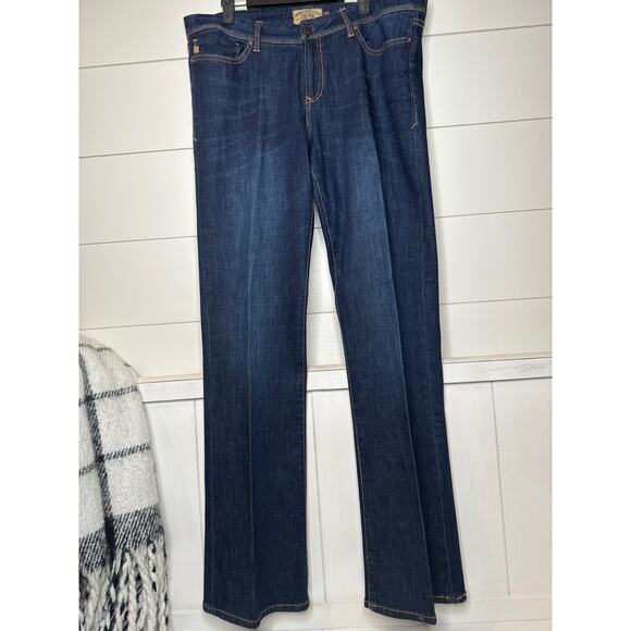 Dear John Dark Blue Straight Leg Jeans - Picture 1 of 4